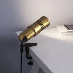 Neo! Clamp LED-Klemmleuchte, Messing