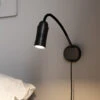 Neo! Flex Hotel II LED-Wandleuchte, Schwarz 2 Neo! Flex Hotel II LED-Wandleuchte, Schwarz -Top Light 10009161