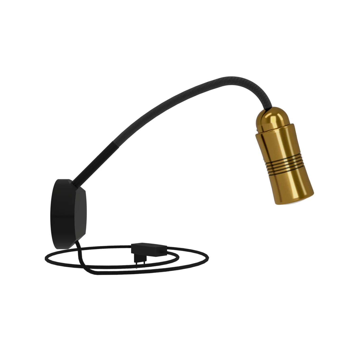 Neo! Flex Hotel II LED-Wandleuchte messing/schwarz Neo! Flex Hotel II LED-Wandleuchte Messing/schwarz -Top Light 10009163 1