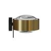 Puk! 120 Wall LED-Spot Linsen Klar Messing/schwarz 1 Puk! 120 Wall LED-Spot Linsen Klar Messing/schwarz -Top Light 10009528