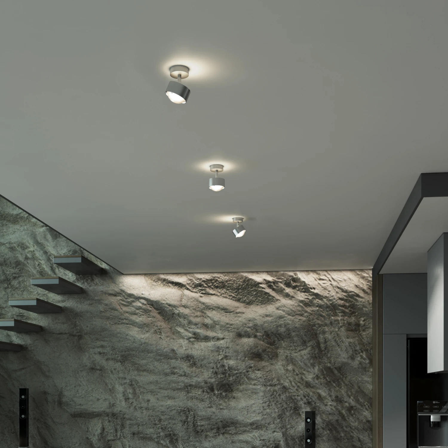 Puk! 80 Turn Up/Downlight Linse matt chrom matt Puk! 80 Turn Up/Downlight Linse Matt Chrom Matt -Top Light 10010556 1