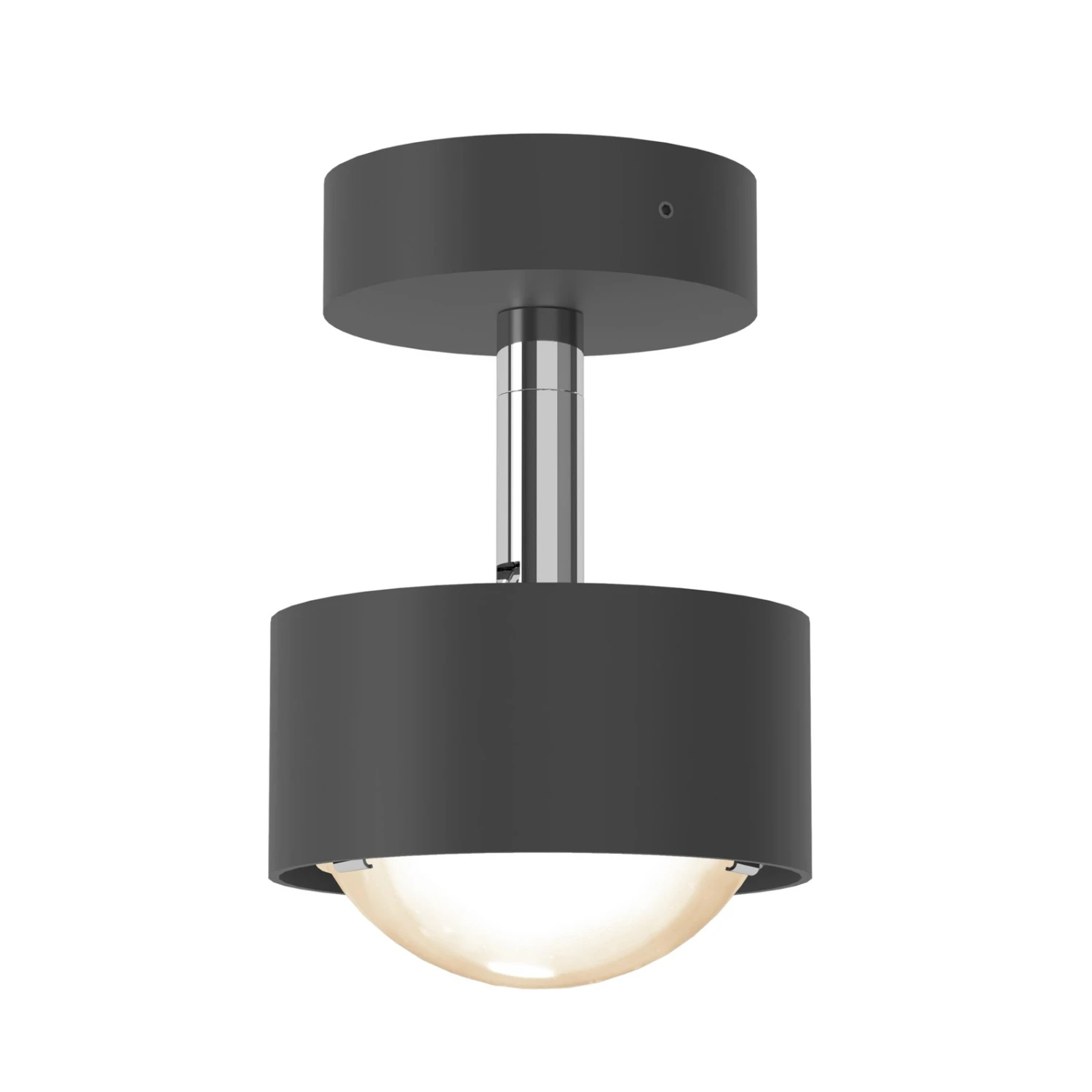 Puk! 80 Turn Up/Downlight Linse matt anthrazit Puk! 80 Turn Up/Downlight Linse Matt Anthrazit -Top Light 10010561 2