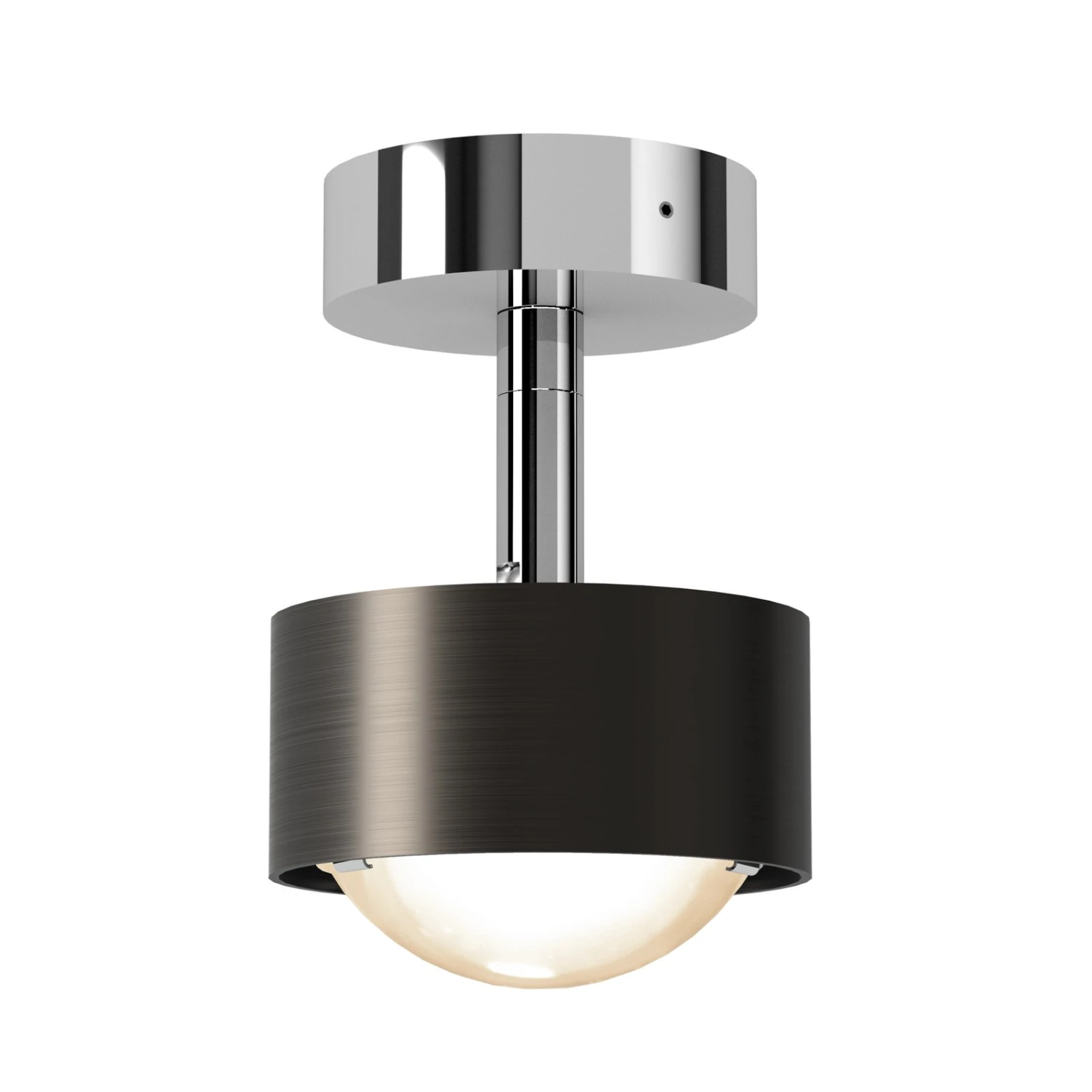 Puk! 80 Turn Up/Downlight Linse matt braun/chrom Puk! 80 Turn Up/Downlight Linse Matt Braun/chrom -Top Light 10010564 2