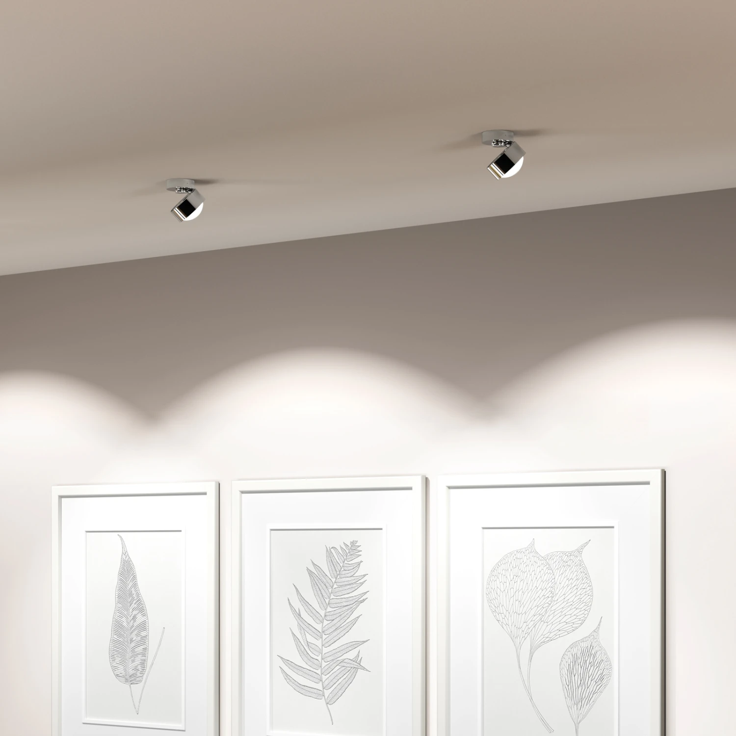 Puk! 80 Move LED-Spot Linse matt chrom Puk! 80 Move LED-Spot Linse Matt Chrom -Top Light 10010585 1