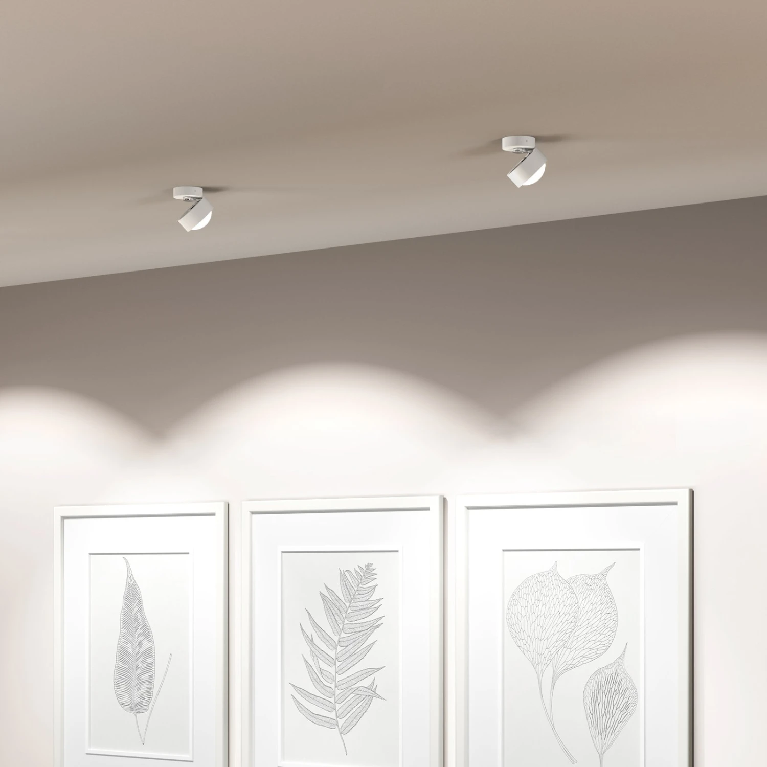 Puk! 80 Move LED-Spot Linse matt weiß matt/chrom Puk! 80 Move LED-Spot Linse Matt Weiß Matt/chrom -Top Light 10010587 1