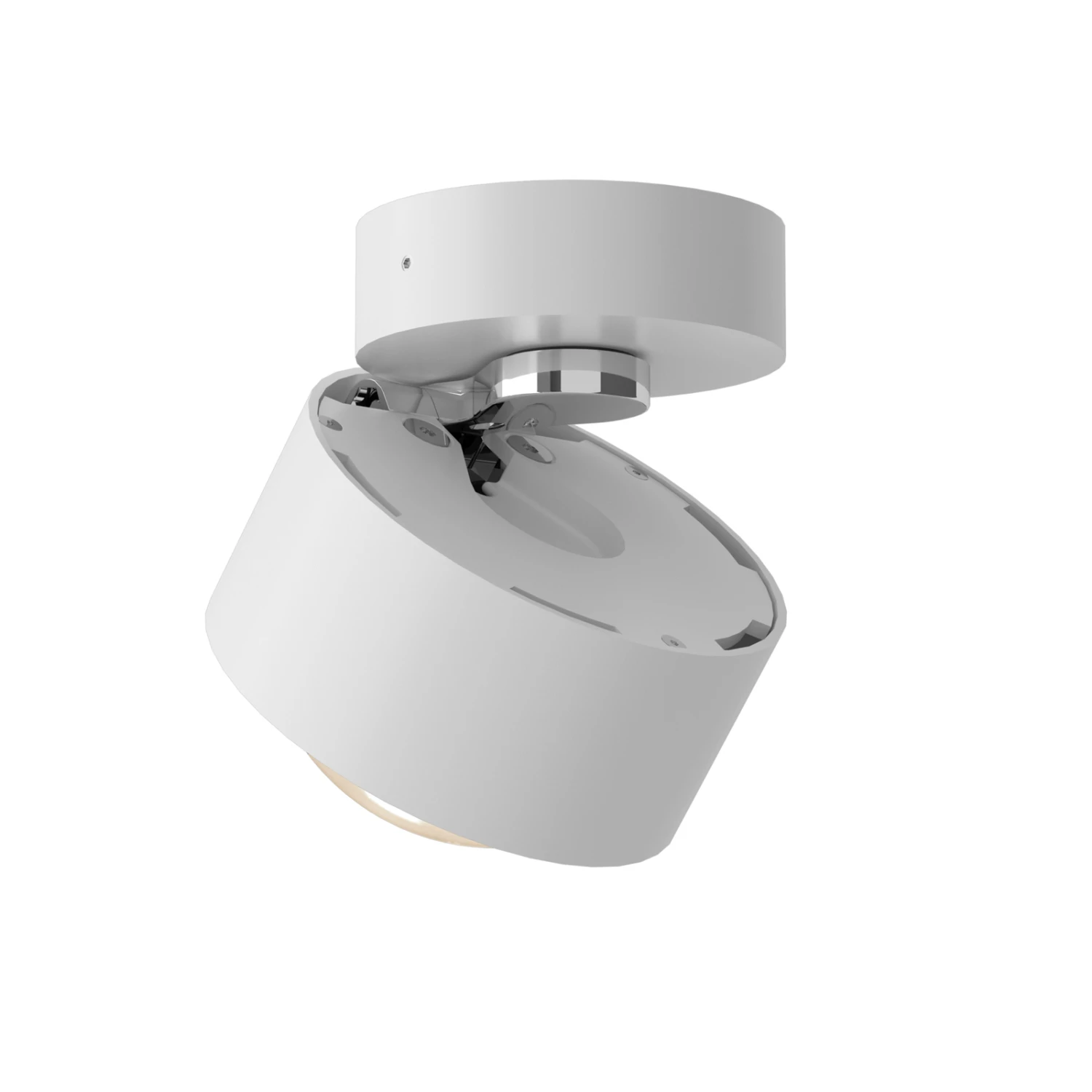 Puk! 80 Move LED-Spot Linse matt weiß matt/chrom Puk! 80 Move LED-Spot Linse Matt Weiß Matt/chrom -Top Light 10010587 2