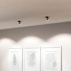 Puk! 80 Move LED-Spot Linse Matt Messing/schwarz -Top Light 10010590 4