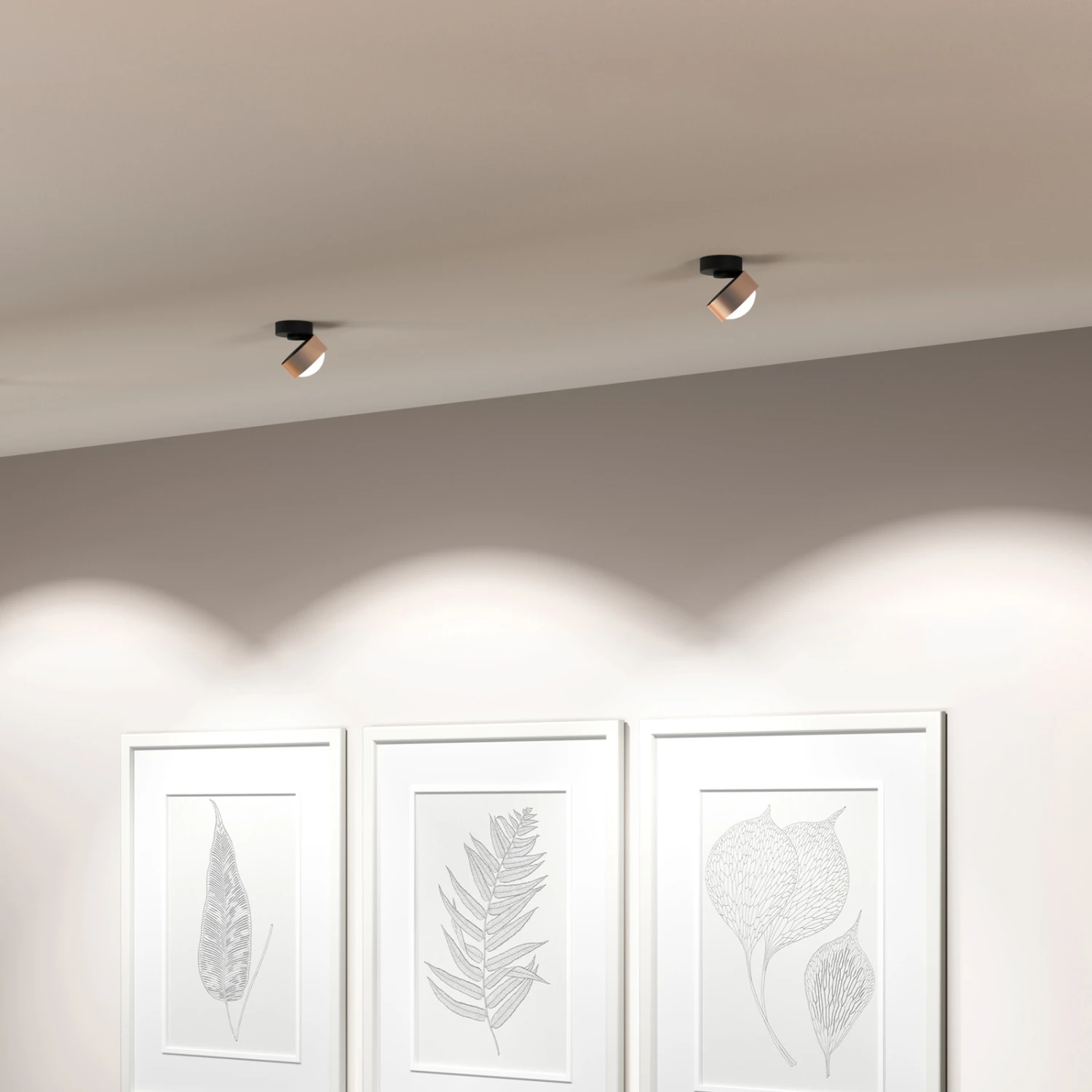 Puk! 80 Move LED-Spot Linse matt kupfer/schwarz Puk! 80 Move LED-Spot Linse Matt Kupfer/schwarz -Top Light 10010591 4