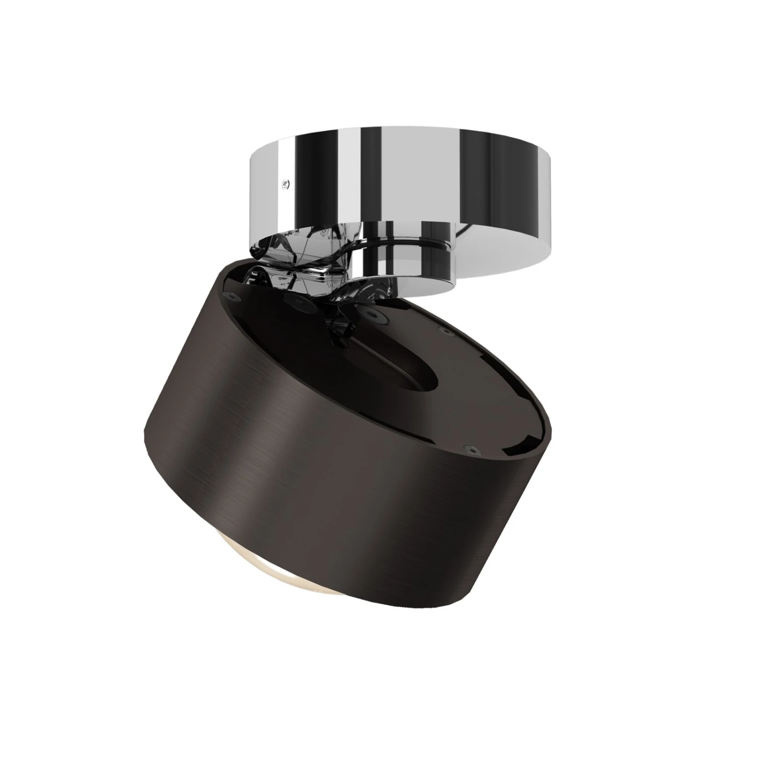 Puk! 80 Move LED-Spot Linse matt dunkelbraun/chrom Puk! 80 Move LED-Spot Linse Matt Dunkelbraun/chrom -Top Light 10010592 2