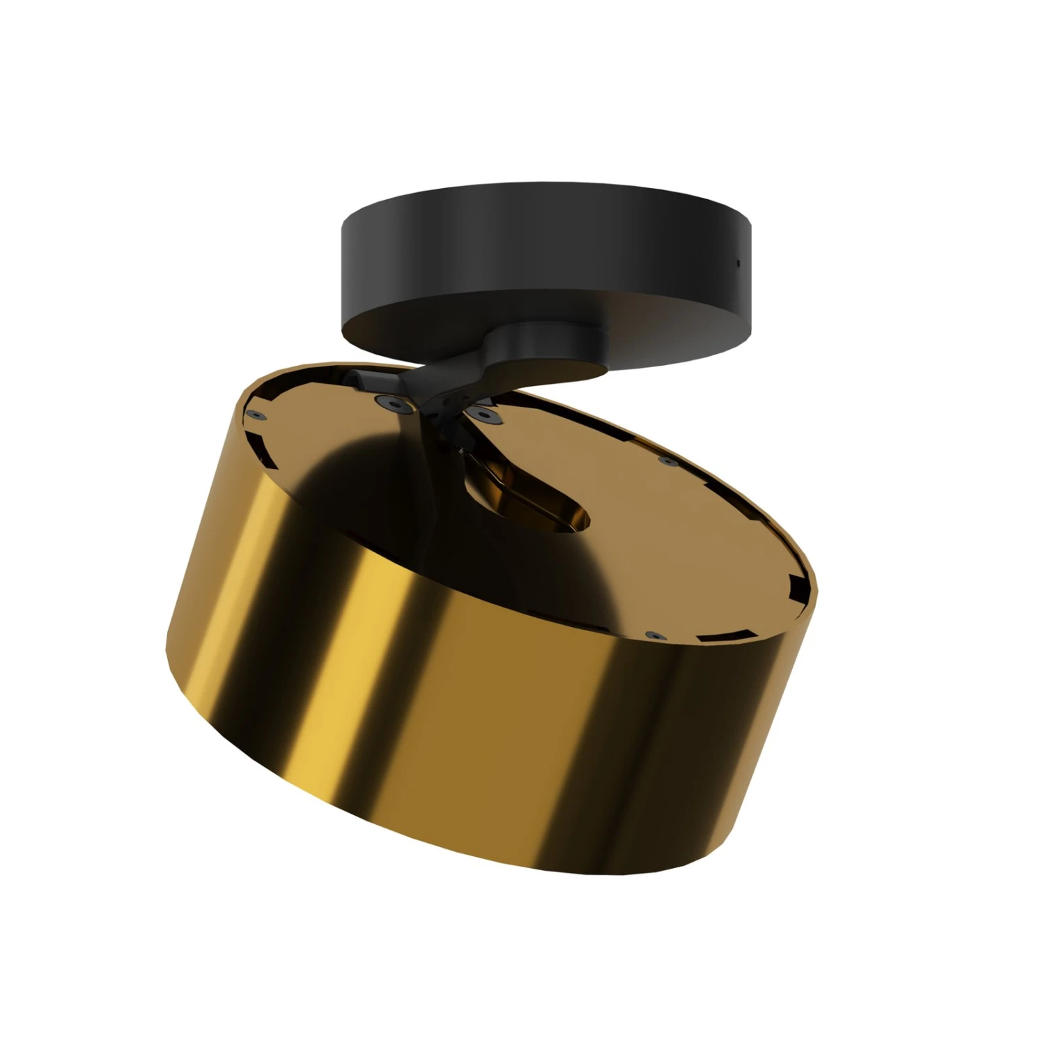 Puk! 120 Move LED-Spot Linse matt messing/schwarz Puk! 120 Move LED-Spot Linse Matt Messing/schwarz -Top Light 10010630 2