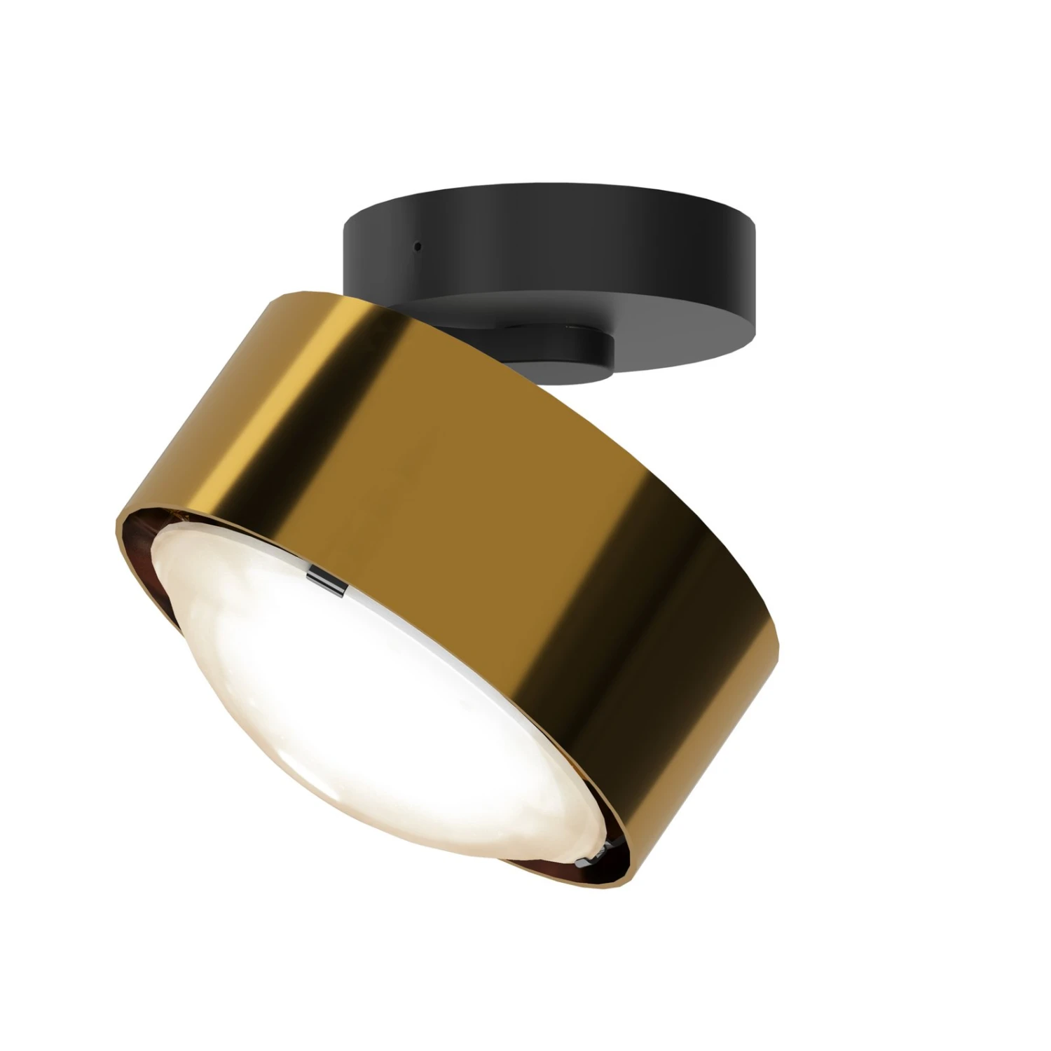 Puk! 120 Move LED-Spot Linse matt messing/schwarz Puk! 120 Move LED-Spot Linse Matt Messing/schwarz -Top Light 10010630