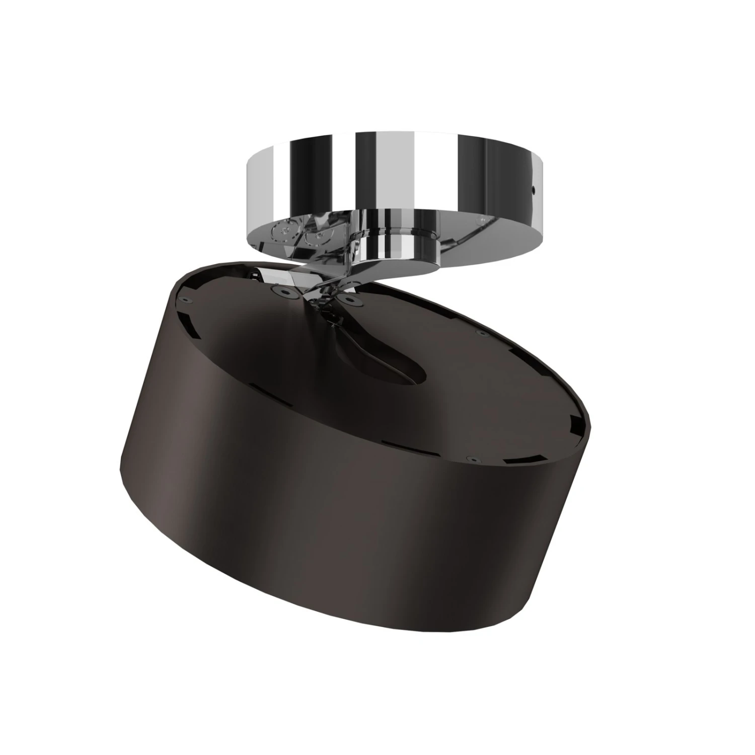 Puk! 120 Move LED-Spot Linse matt braun/chrom Puk! 120 Move LED-Spot Linse Matt Braun/chrom -Top Light 10010632 2