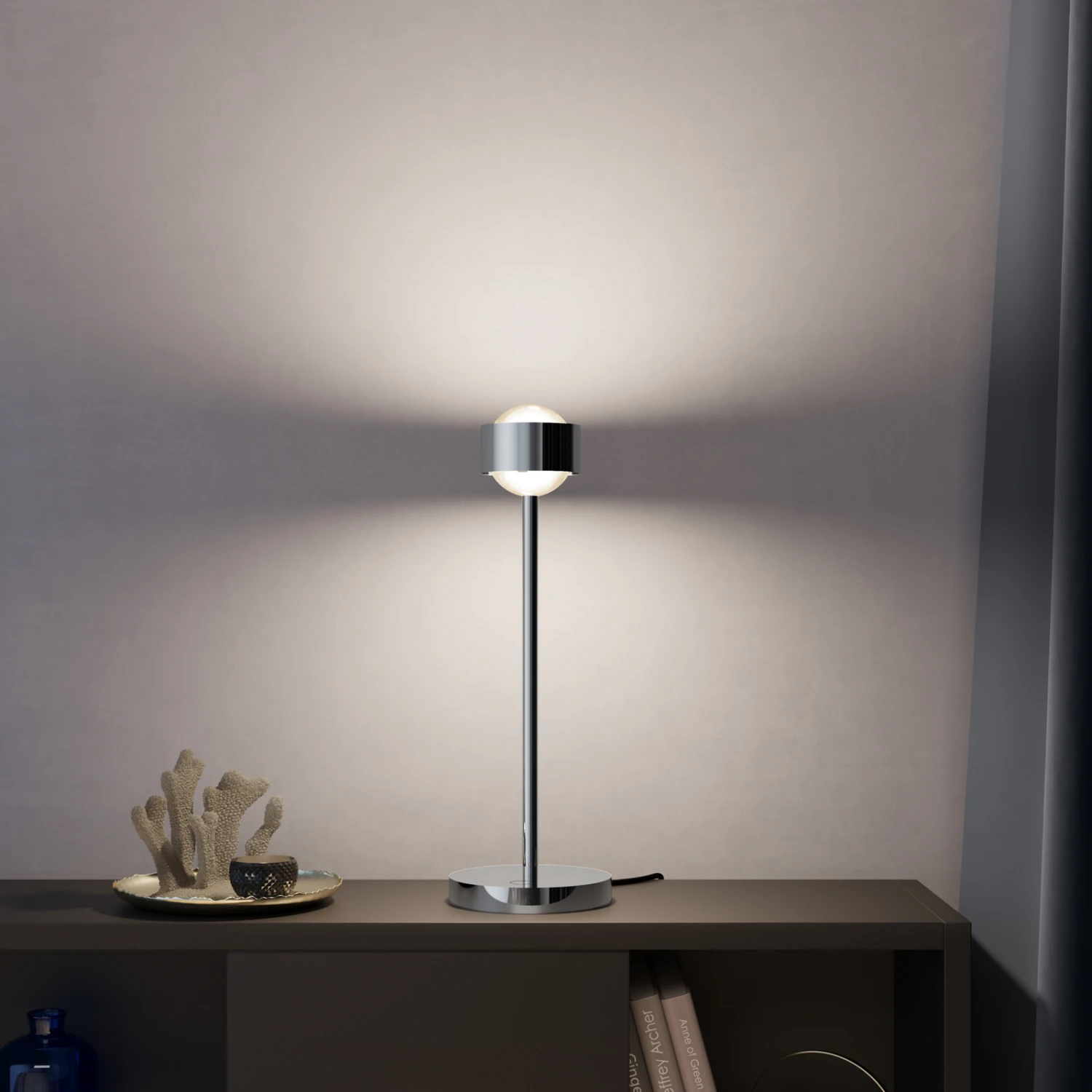 Puk! 80 Eye Table LED, Linsen matt, chrom Puk! 80 Eye Table LED, Linsen Matt, Chrom -Top Light 10010673 3