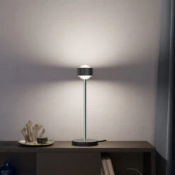 Puk! 80 Eye Table LED, Linsen Matt, Schwarz/chrom 5 Puk! 80 Eye Table LED, Linsen Matt, Schwarz/chrom -Top Light 10010676 3