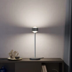 Puk! 80 Eye Table LED Linsen Matt, Anthrazit/chrom -Top Light 10010677 3