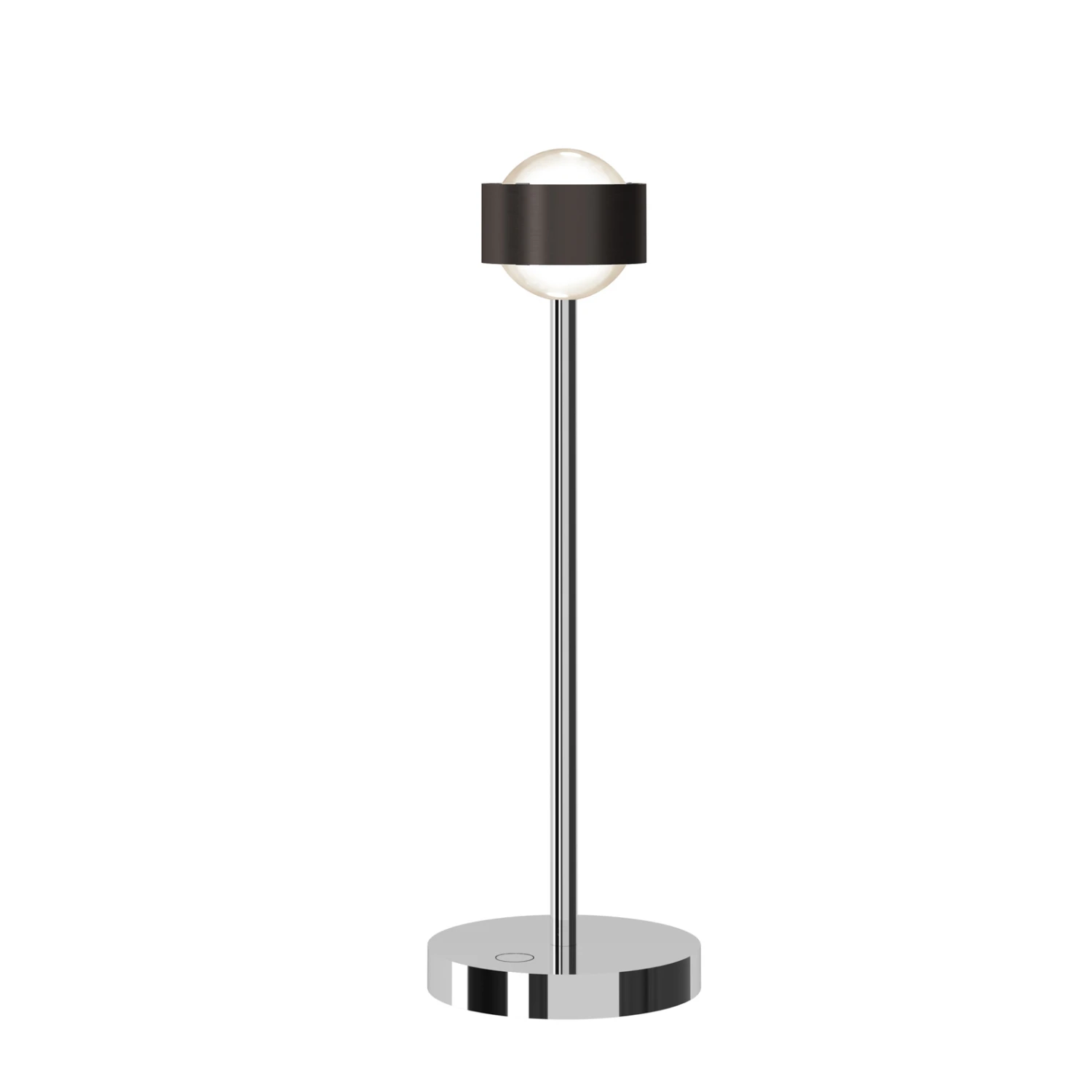 Puk! 80 Eye Table LED, Linsen matt, braun/chrom Puk! 80 Eye Table LED, Linsen Matt, Braun/chrom -Top Light 10010681 2