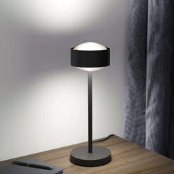 Puk! 120 Eye Table LED, Linsen Matt, Schwarz Matt -Top Light 10010714 2