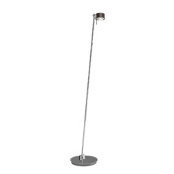 Puk! 80 Floor LED Linsen Klar/matt, Braun/chrom 4 Puk! 80 Floor LED Linsen Klar/matt, Braun/chrom -Top Light 10010738 2