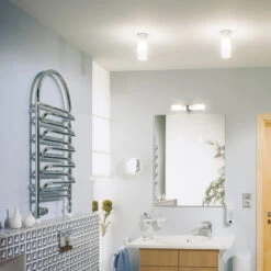 Schlichte Deckenleuchte DELA Aus Weißem Glas -Top Light 9020020 3