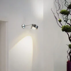 Wandleuchte PUK SIDES, 1-fl. 30 Cm Chrom 4 Wandleuchte PUK SIDES, 1-fl. 30 Cm Chrom -Top Light 9020074 2