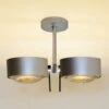 Deckenlampe PUK Sides 2-fl. G9-LED Chrom Matt 10cm -Top Light 9020075