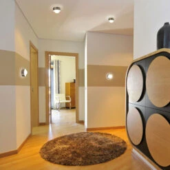 LED-Deckenleuchte Puk One 2, Chrom