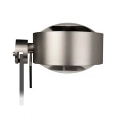 LED-Spiegelklemmleuchte Puk Maxx Fix+ Nickel Matt