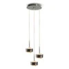 LED-Pendelleuchte Puk Maxx Drop Trio, Nickel Matt 1 LED-Pendelleuchte Puk Maxx Drop Trio, Nickel Matt -Top Light 9020433