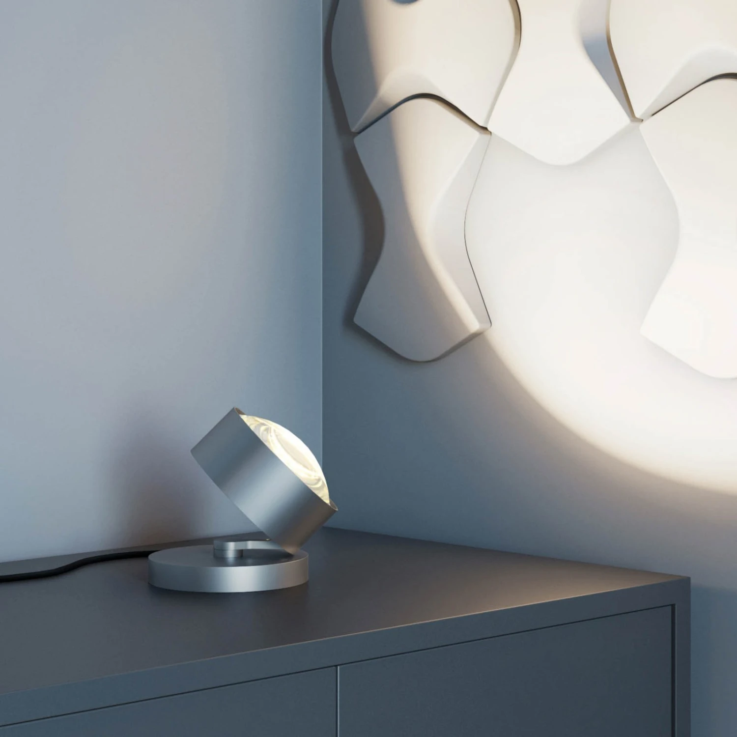 LED-Tischstrahler Puk Maxx Spot, chrom matt LED-Tischstrahler Puk Maxx Spot, Chrom Matt -Top Light 9020439 3