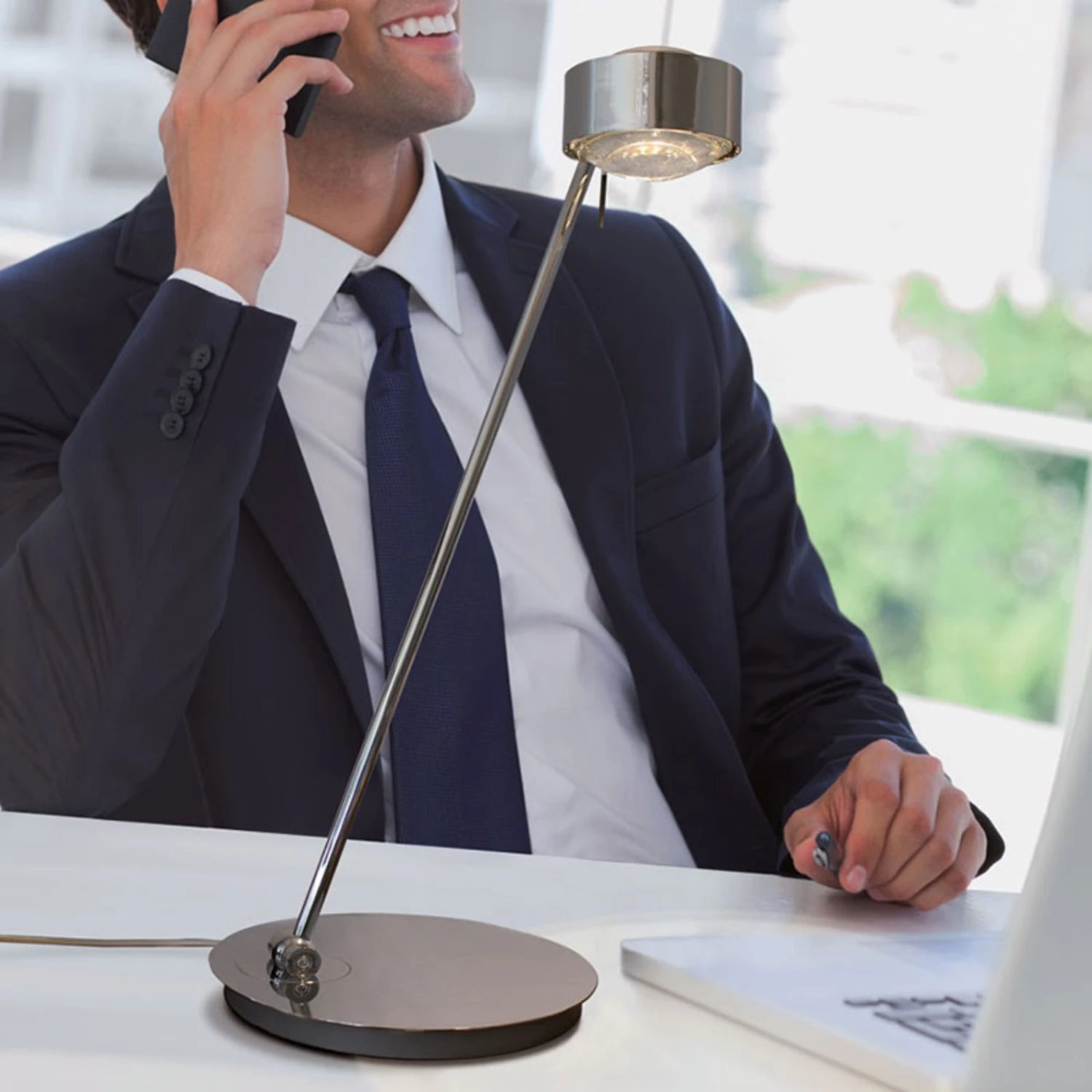 Tischleuchte Puk Maxx Table, chrom Tischleuchte Puk Maxx Table, Chrom -Top Light 9020448