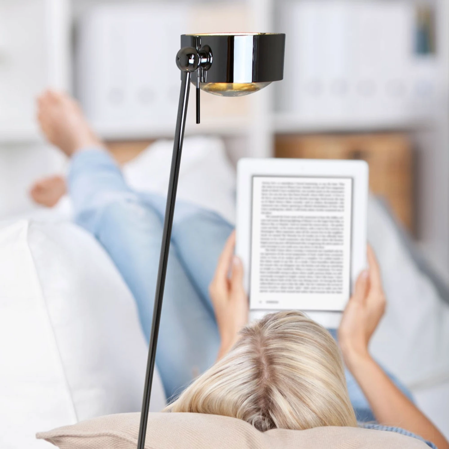 LED-Stehleuchte Puk Maxx Floor Mini, chrom LED-Stehleuchte Puk Maxx Floor Mini, Chrom -Top Light 9020456 1