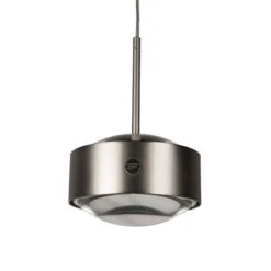 LED-Pendellampe Puk Meg Maxx Drop Solo, Nickel