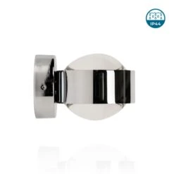 LED-Außenwandleuchte Puk Outdoor Wall, Chrom -Top Light 9020515 2