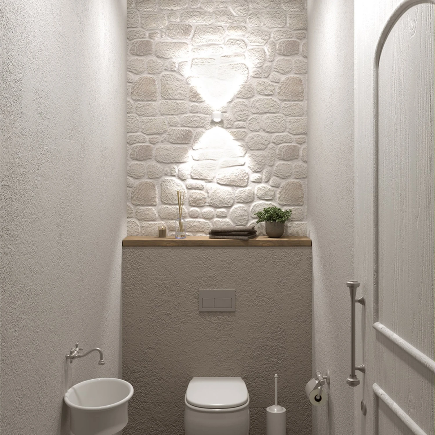 Puk Mini Wall LED 2x8W Linsen klar, weiß matt Puk Mini Wall LED 2x8W Linsen Klar, Weiß Matt -Top Light 9020551 2