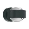 Puk Mini Wall LED 2x8W Linsen Klar, Anthrazit Matt 1 Puk Mini Wall LED 2x8W Linsen Klar, Anthrazit Matt -Top Light 9020552