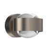 Puk Mini Wall, G9, Linsen Klar, Nickel Matt 1 Puk Mini Wall, G9, Linsen Klar, Nickel Matt -Top Light 9020558