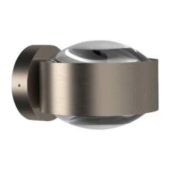 Puk Maxx Wall, LED, Linsen Klar, Nickel Matt