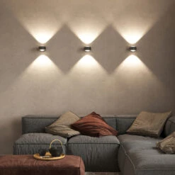 Puk Maxx Wall, LED, Linsen Klar, Anthrazit Matt -Top Light 9020567 4