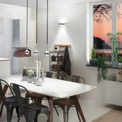 LED-Wandlampe Focus 100, Linsen Klar, Chrom 5 LED-Wandlampe Focus 100, Linsen Klar, Chrom -Top Light 9020572 3