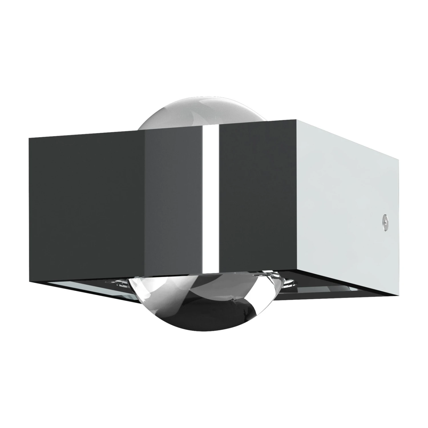 LED-Wandlampe Focus 100, Linsen klar, chrom LED-Wandlampe Focus 100, Linsen Klar, Chrom -Top Light 9020572