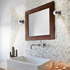 Puk Mini Wall+ LED, Linsen Klar, Chrom Matt -Top Light 9020587 2