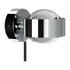 Puk Mini Wall+ LED, Linsen Klar, Chrom -Top Light 9020588 1