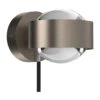 Puk Mini Wall+ LED, Linsen Klar, Nickel Matt 1 Puk Mini Wall+ LED, Linsen Klar, Nickel Matt -Top Light 9020589
