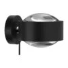 Puk Maxx Wall+ LED Linsen Klar, Schwarz Matt/chrom 1 Puk Maxx Wall+ LED Linsen Klar, Schwarz Matt/chrom -Top Light 9020612