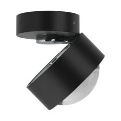 Puk Mini Move LED, Linse Klar, Schwarz Matt/chrom -Top Light 9020675 2