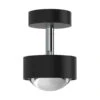 Puk Mini Turn LED-Spot Linse Klar 1fl Schwarz Matt 2 Puk Mini Turn LED-Spot Linse Klar 1fl Schwarz Matt -Top Light 9020737
