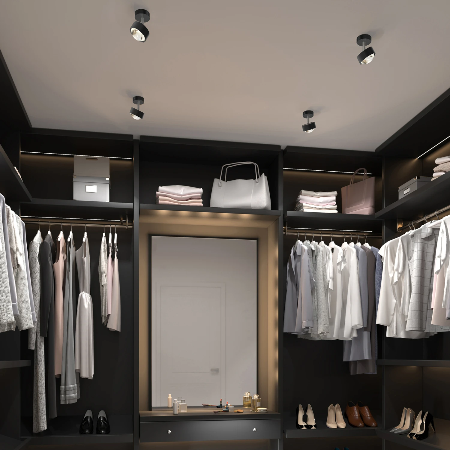 Puk Mini Turn LED-Spot Linse klar 1fl anthrazit Puk Mini Turn LED-Spot Linse Klar 1fl Anthrazit -Top Light 9020738 3