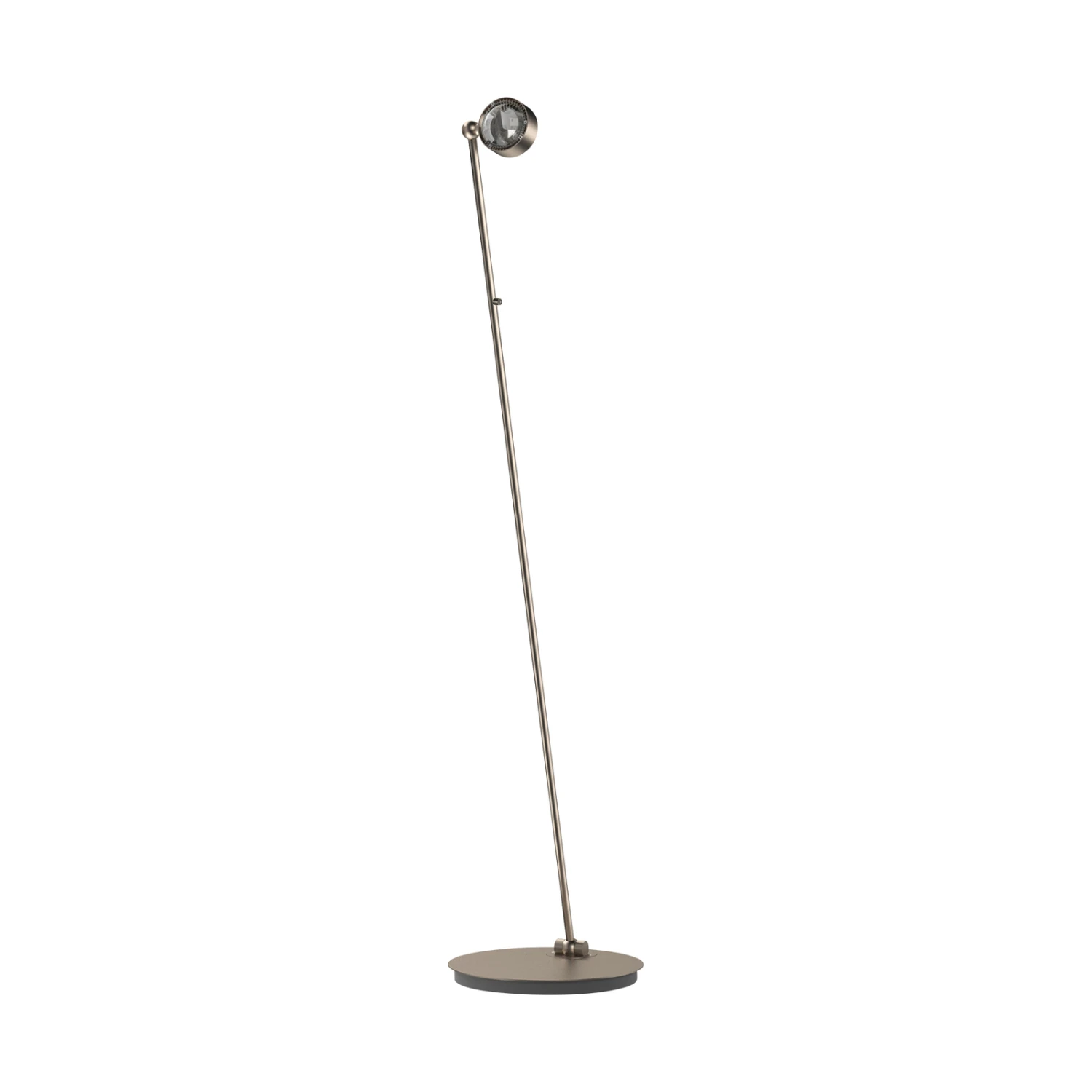 Puk Mini Floor Mini Single LED matt/klar, nickel Puk Mini Floor Mini Single LED Matt/klar, Nickel -Top Light 9020755 1