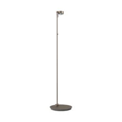 Puk Mini Floor Mini Single LED Matt/klar, Nickel