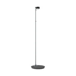 Puk Mini Floor Mini Single LED Matt/klar, Schwarz
